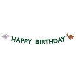 Happy Birthday Dinosaur Banner