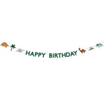 Happy Birthday Dinosaur Banner