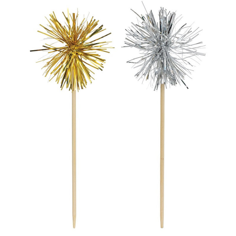 Tinsel Drink Stirrers (8 pack) – Ruby Rabbit