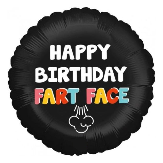 Happy Birthday Fart Face Balloon