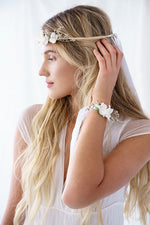 White Flower Wrist Corsage