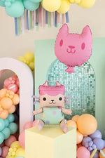 Baby Box & Cat Balloons