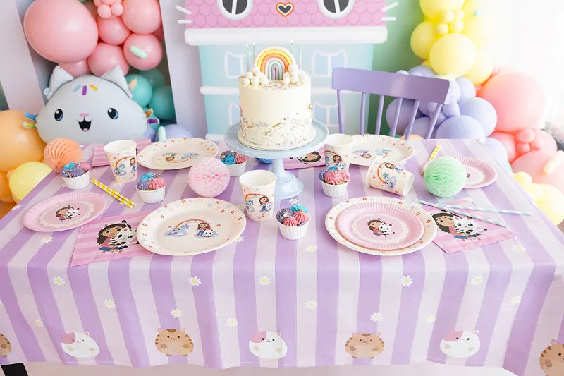 Gabby's Dollhouse Paper Tablecloth