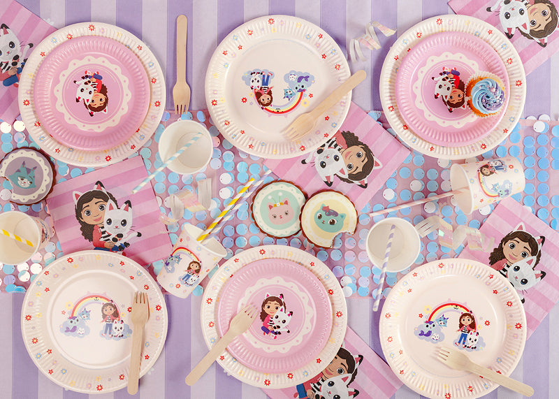 Gabby's Dollhouse Plates (6 pack)