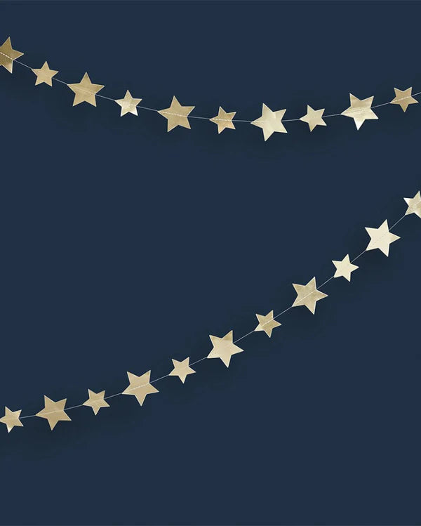 Gold Star Garland