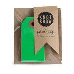 Dark Green Party Bag Tags (10 pack)