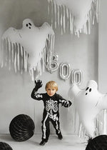Giant White Ghost Balloon with Tassels