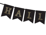 Black Halloween Banner