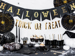 Black Halloween Banner