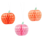 Honeycomb Pumpkins (3 pack)