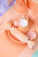 Pastel Peach Small Plates (20 pack)