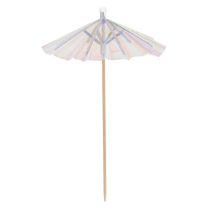 Iridescent Cocktail Umbrellas (25 pack)