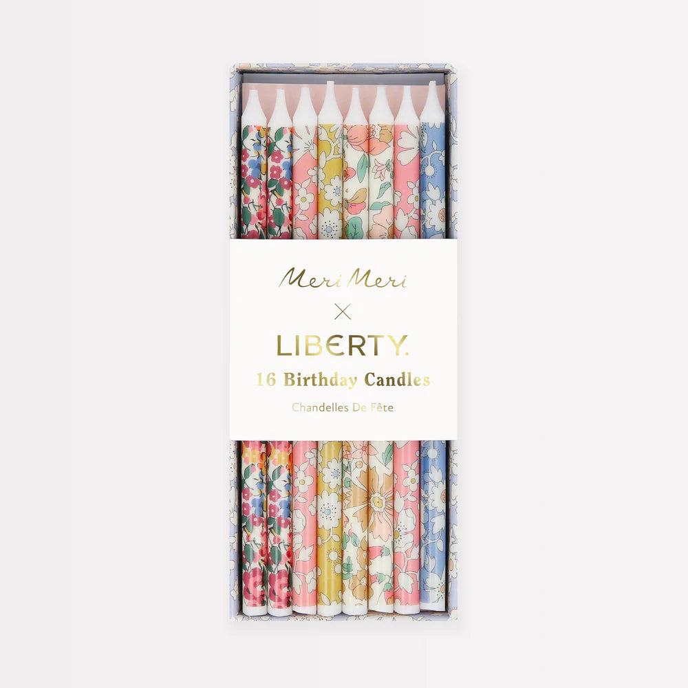 Liberty Floral Candles (16 pack)