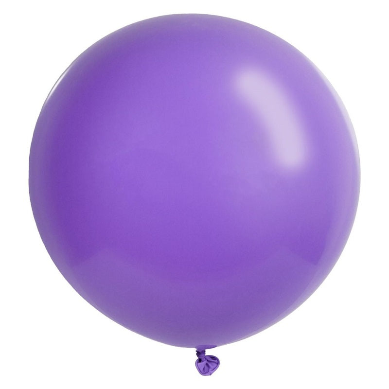 Lavender Giant 90cm Round Balloon – Ruby Rabbit