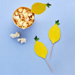 Lemon Cupcake Toppers (12 pack)