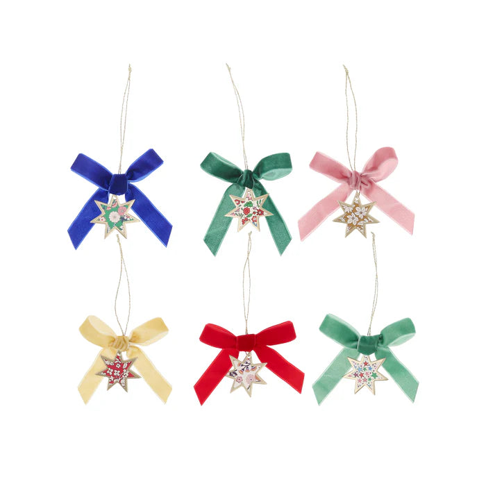 Liberty Velvet Bow Crackers (6 pack)