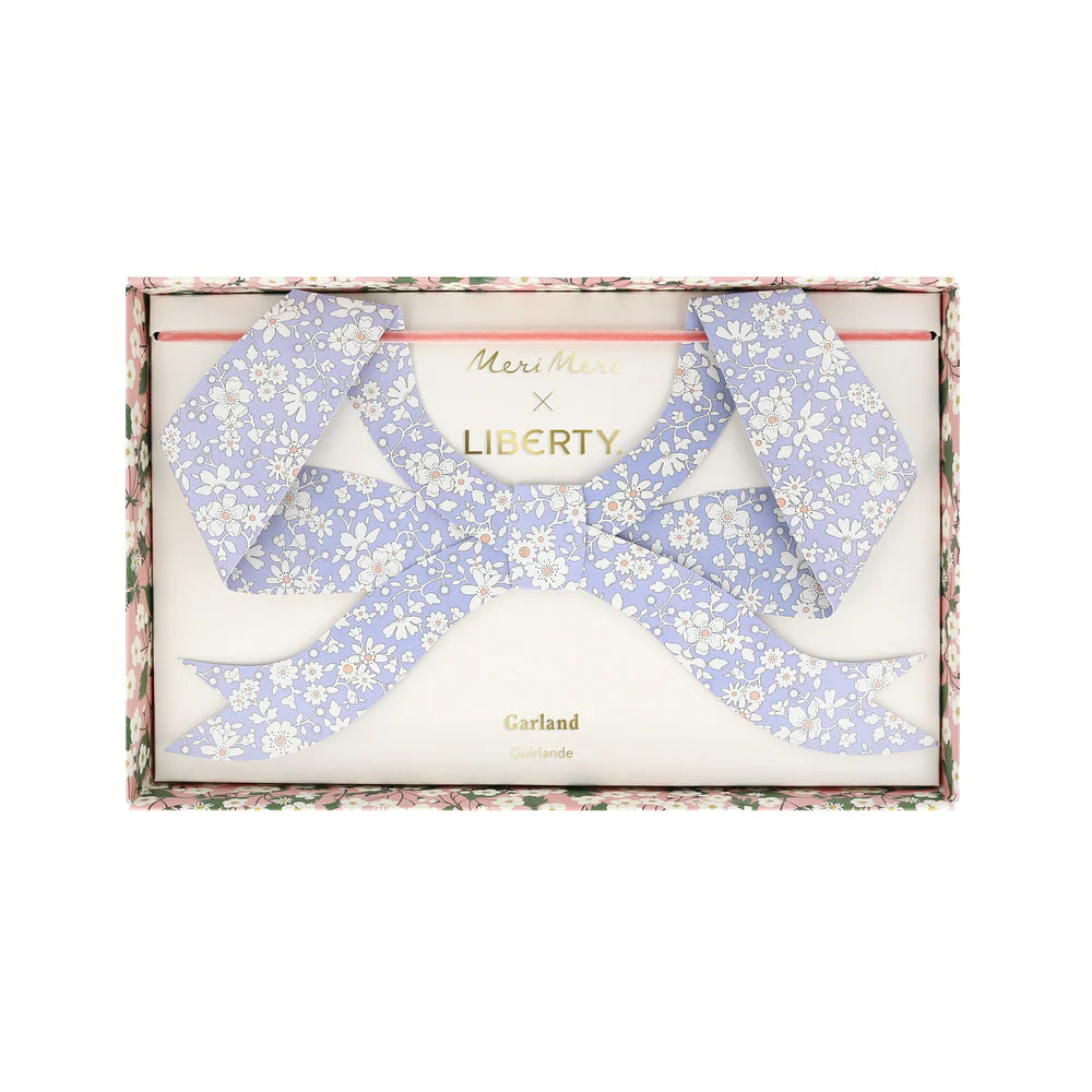 Liberty Floral Large Bow Garland