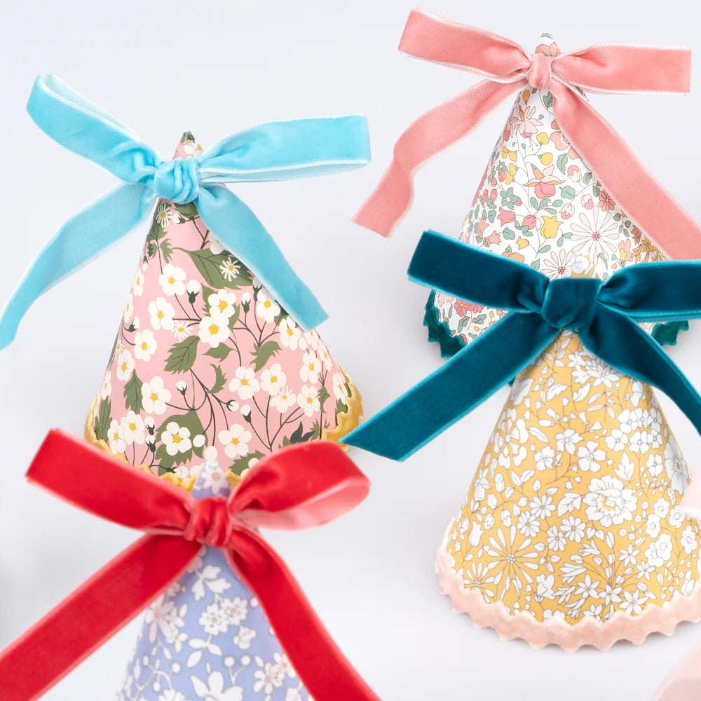 Liberty Floral Party Hats (8 pack)