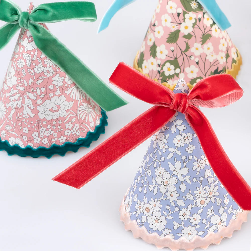 Liberty Floral Party Hats (8 pack)