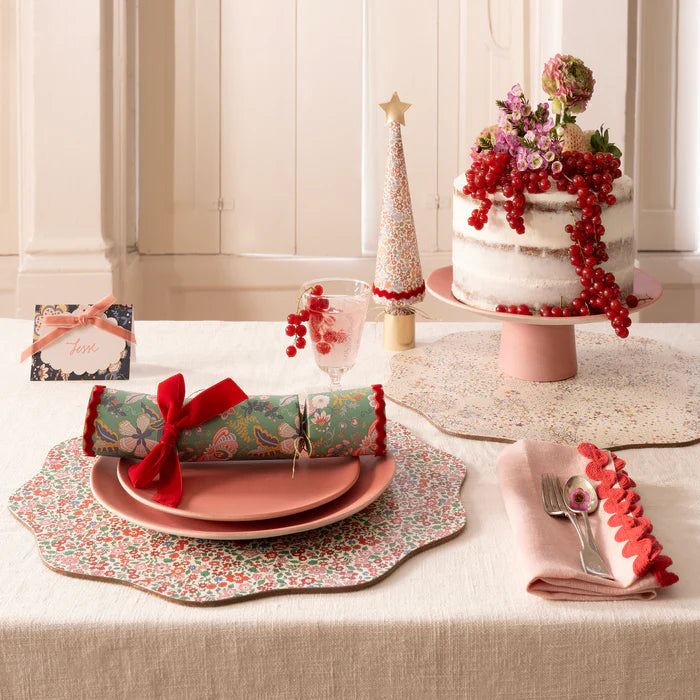 Liberty Velvet Bow Place Cards (6 pack)