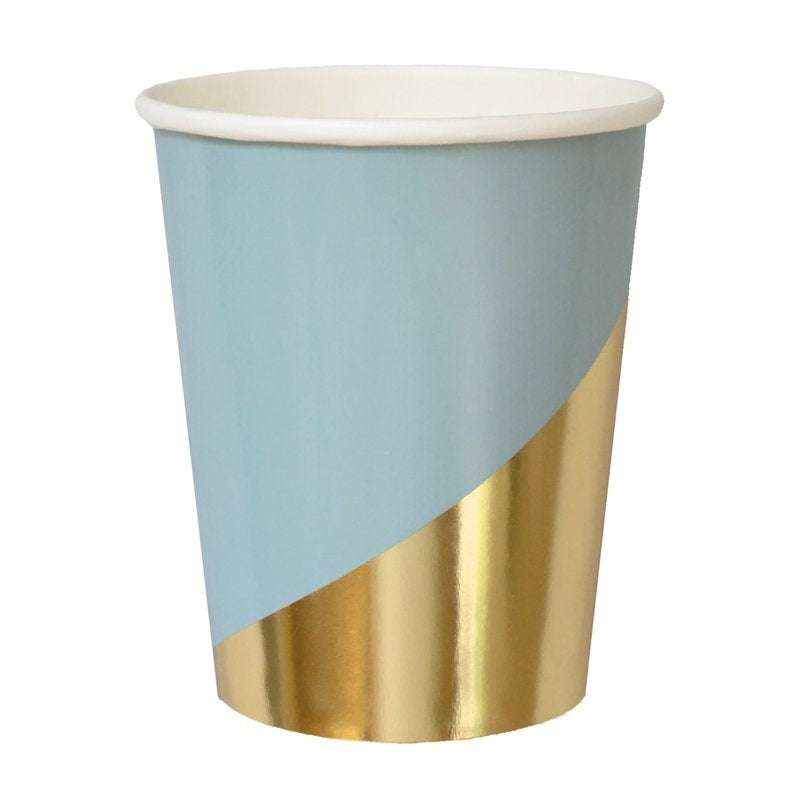 Malibu Blue Cups (8 pack)