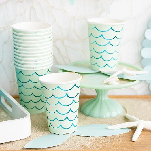 Mermaid Cups & Tails (8 pack)
