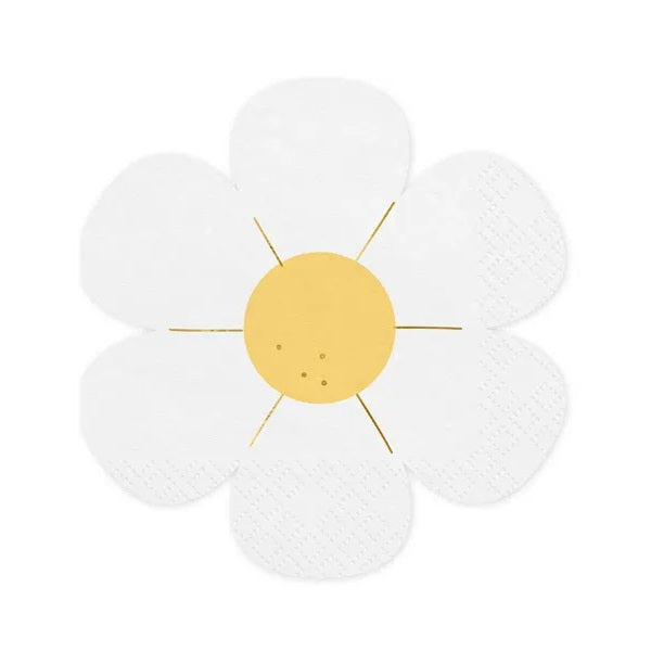 White Daisy Napkins (12 pack)