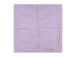 Pastel & Gold Happy Birthday Napkins (12 pack)