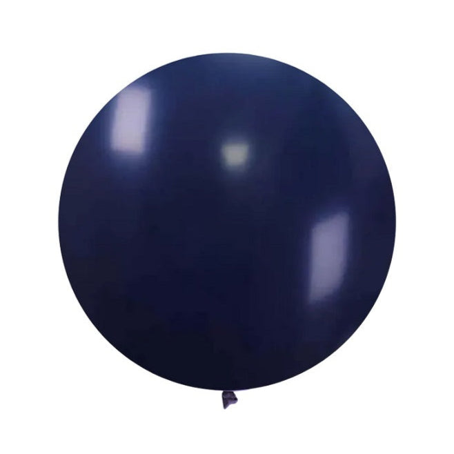 Navy Blue Giant 60cm Round Balloon