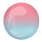 Ombre Pink Blue Orbz Balloon