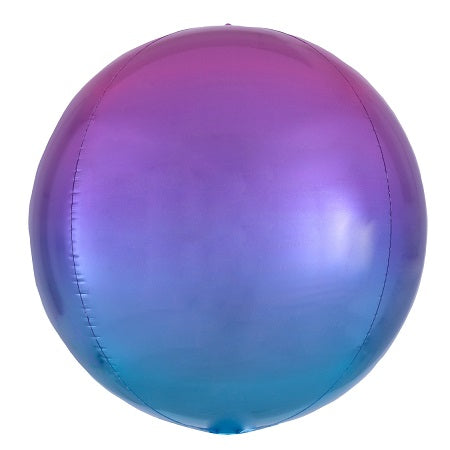 Ombre Purple Blue Orbz Balloon