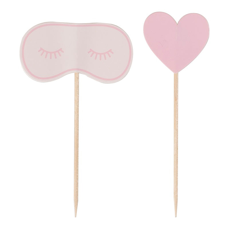 Pamper Party Cupcake Toppers (12 pack)