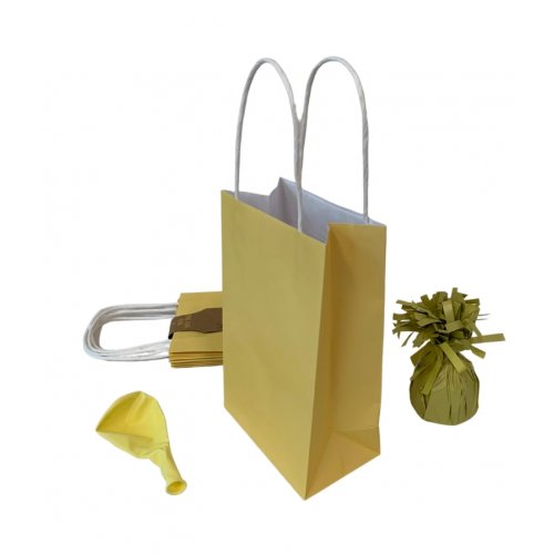 Pastel Lemon Party Bags (5 pack)