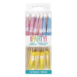 Pastel Cocktail Umbrellas (25 pack)