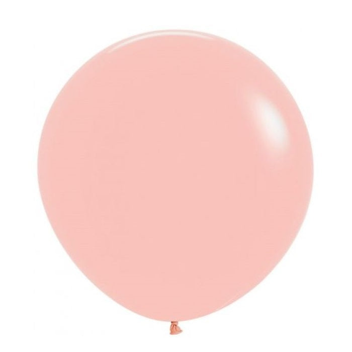 Matte Pastel Melon 60cm Round Balloon