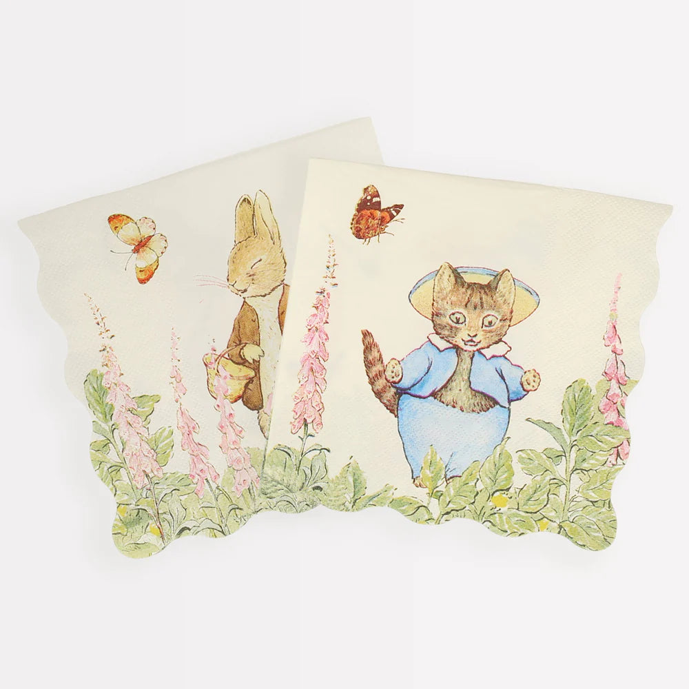 Peter Rabbit in the Garden Napkins (16 pack)