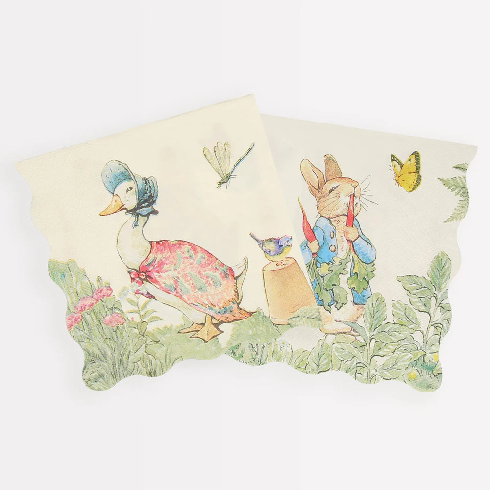Peter Rabbit in the Garden Napkins (16 pack)