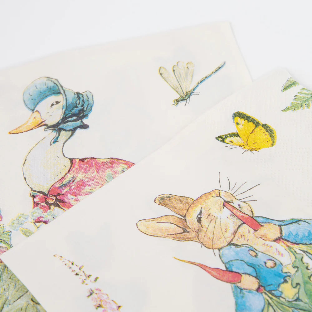 Peter Rabbit in the Garden Napkins (16 pack)