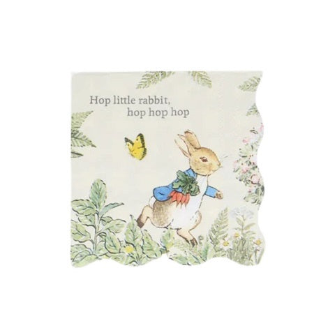 Peter Rabbit in the Garden Small Napkins (16 pack)