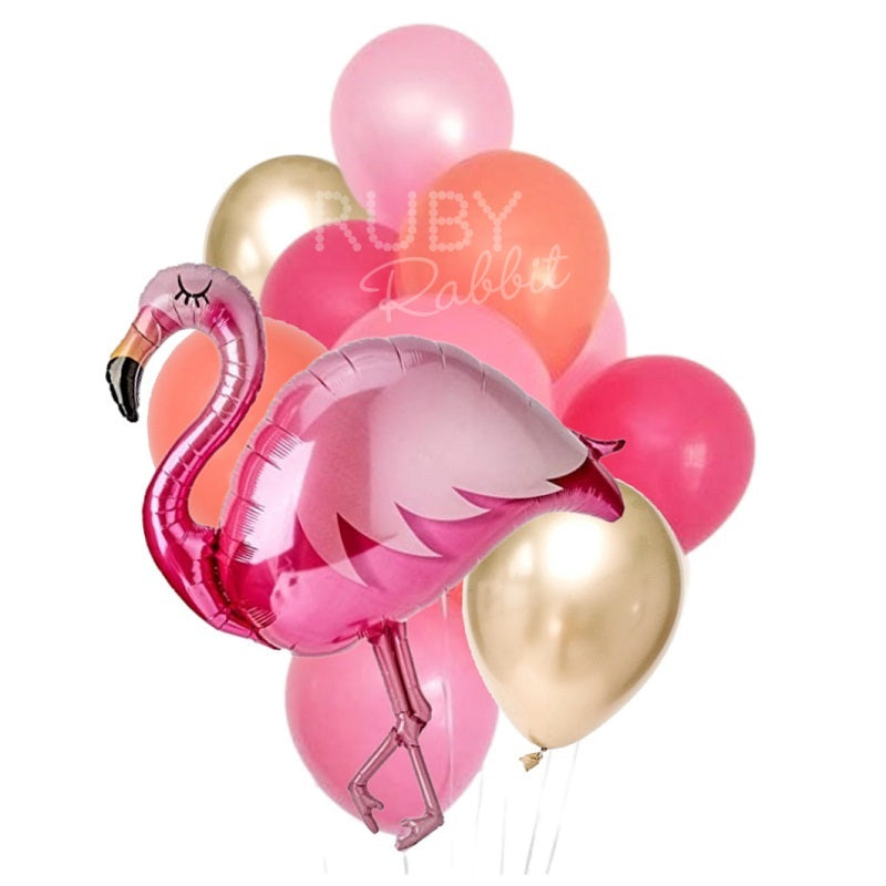 INFLATED Flamingo Balloon Bouquet (PICKUP)