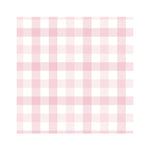 Pale Pink Gingham Napkins (16 pack)