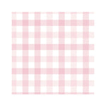 Pale Pink Gingham Napkins (16 pack)