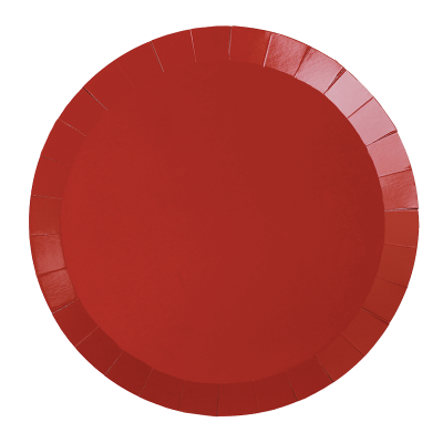Cherry Red Dinner Plates (20 pack)
