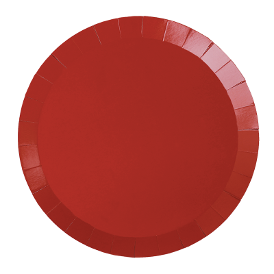 Cherry Red Plates (20 pack)