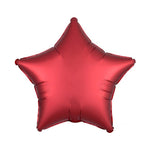 Satin Red Star Balloon