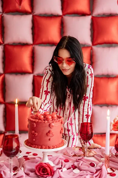 Red Heart Flame Sunglasses