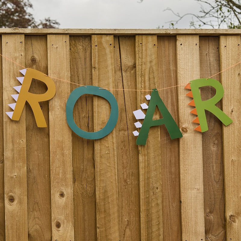 Dinosaur ROAR Garland