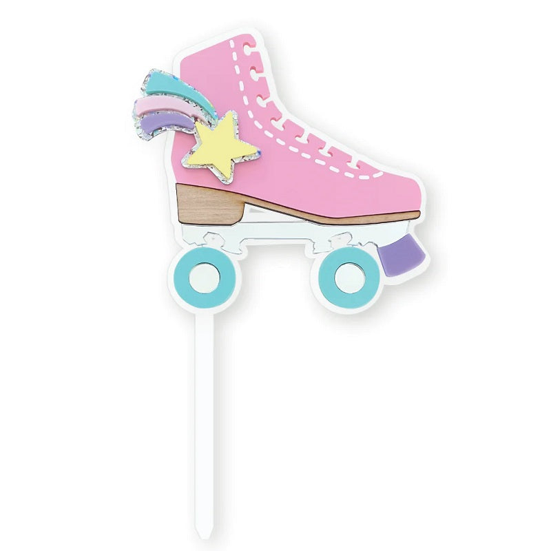 Rollerskate Cake Topper