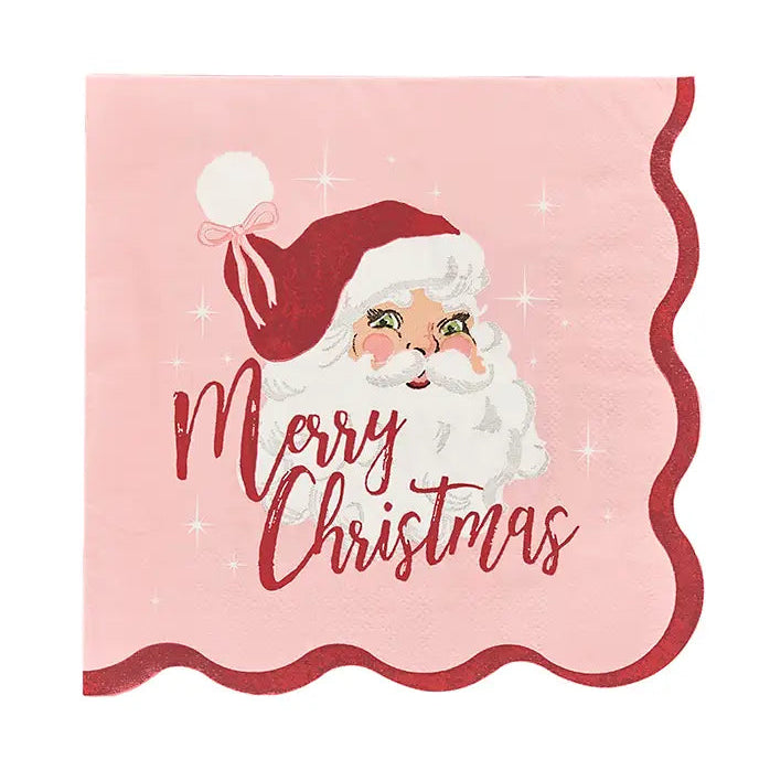 Vintage Santa Napkins (16 pack)