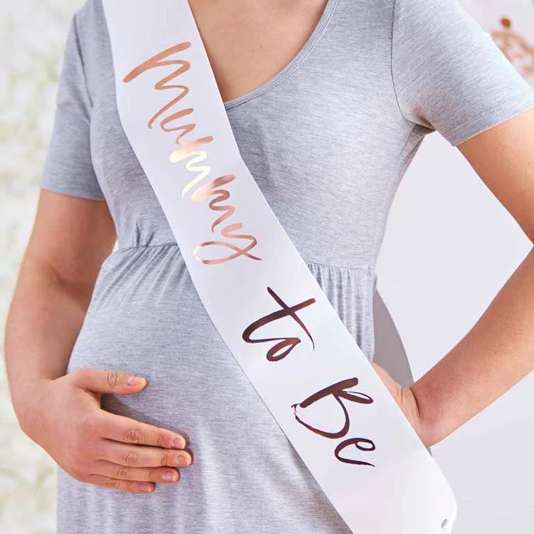 Mummy to Be Sash